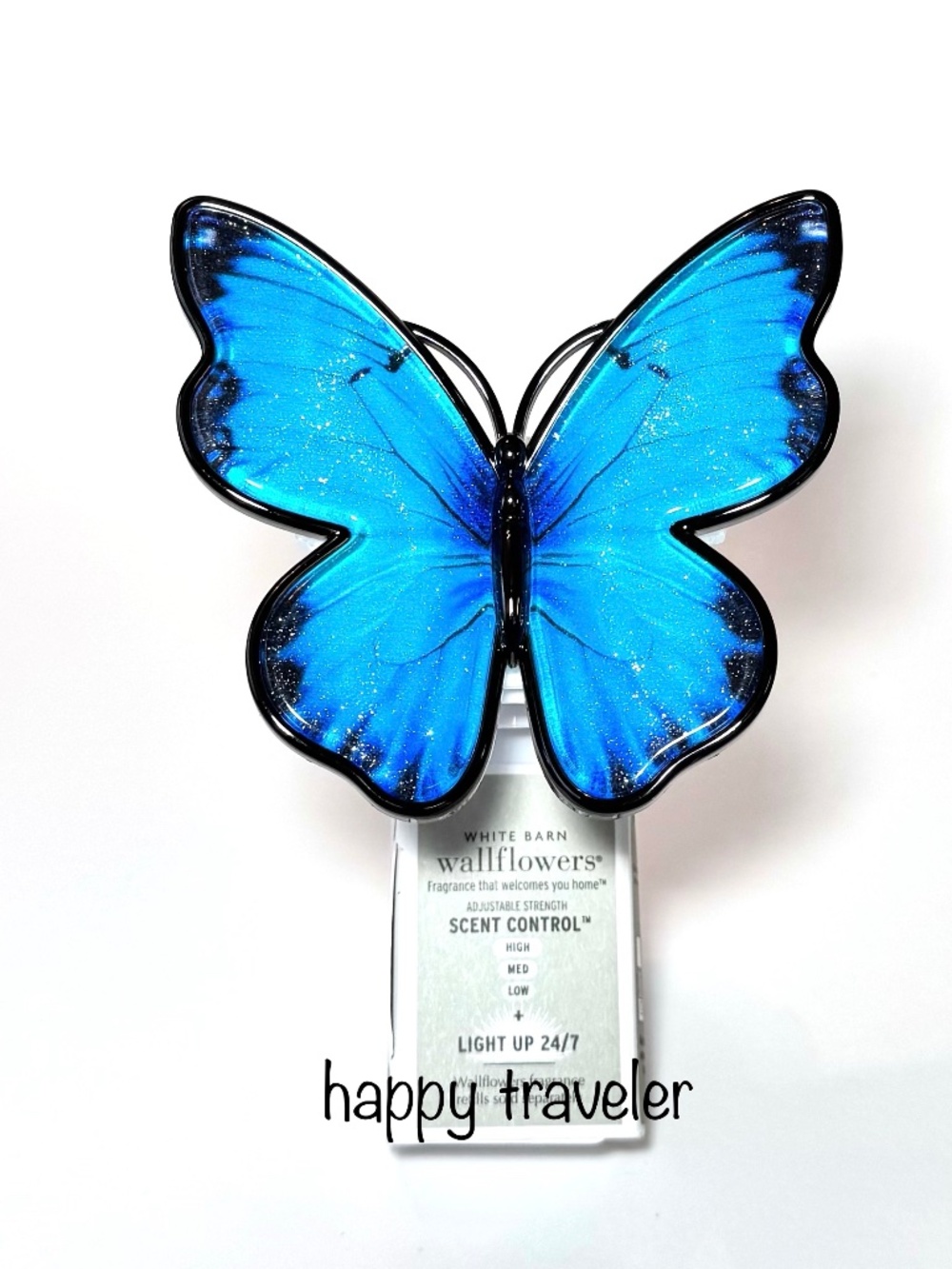 Blue BUTTERFLY Wallflowers Plug